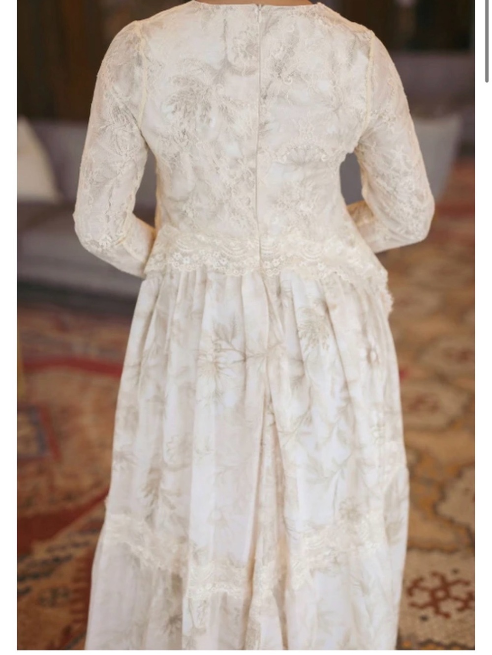 Dainty Jewells cream dress - worn once - Picture 3 of 5
